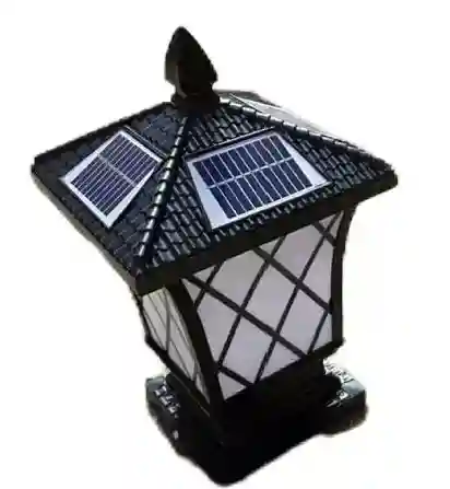 Solar Pillar Post Light